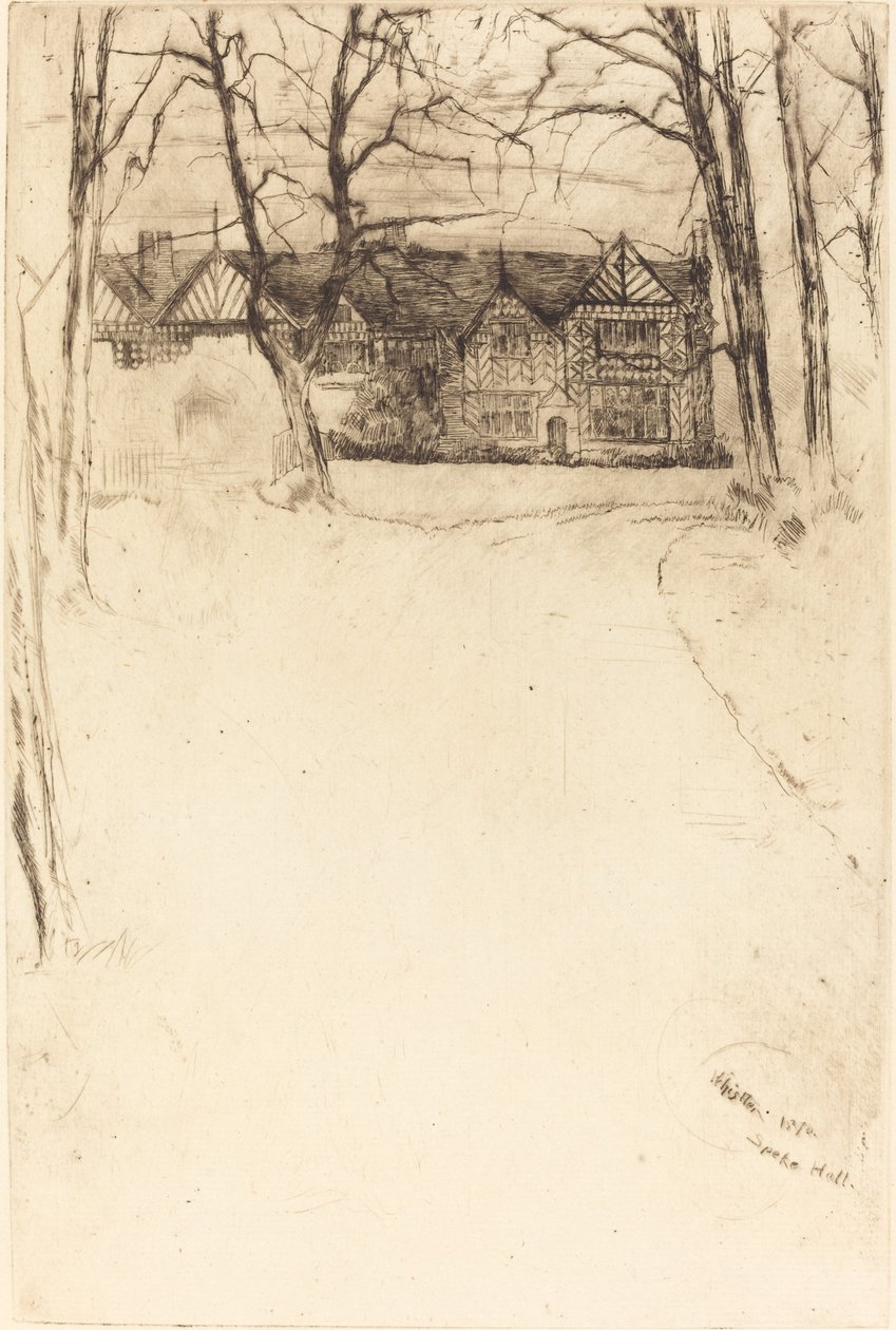 Konuşma Salonu, No.1 by James Abbott McNeill Whistler