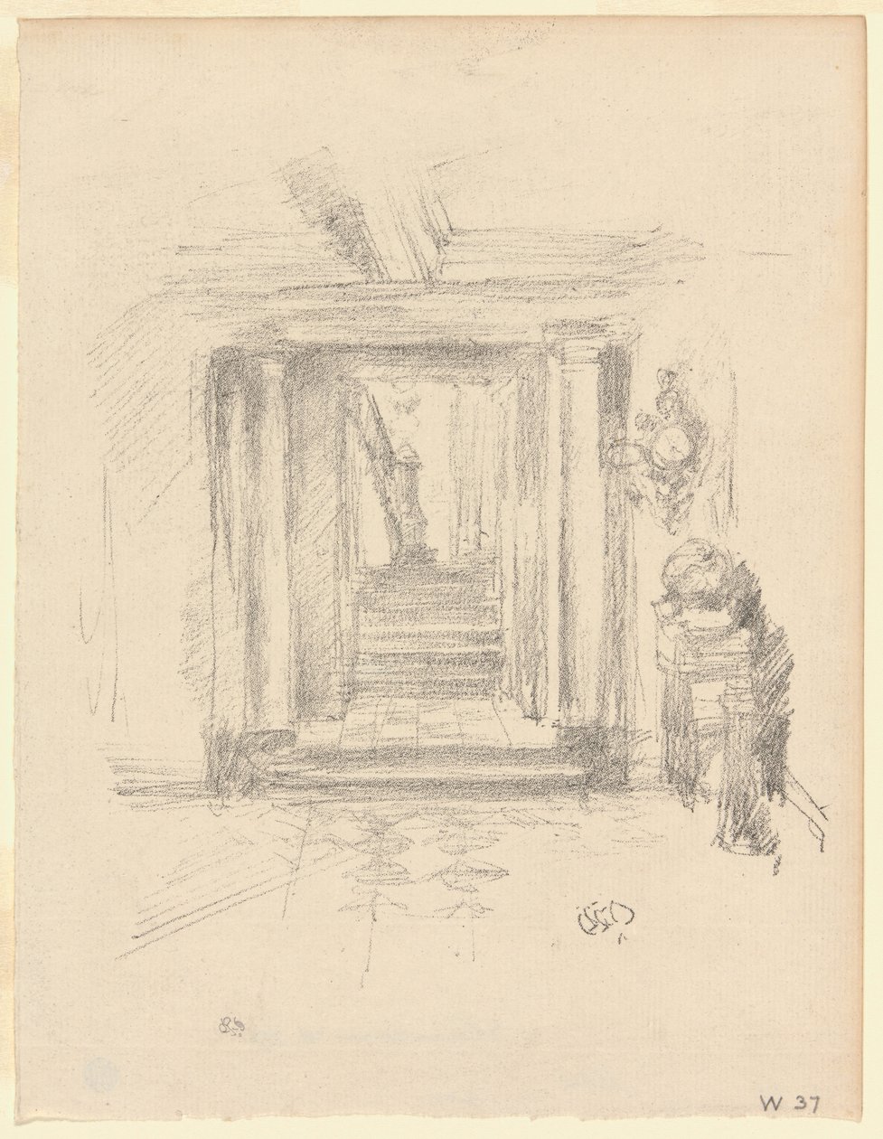 Merdiven by James Abbott McNeill Whistler
