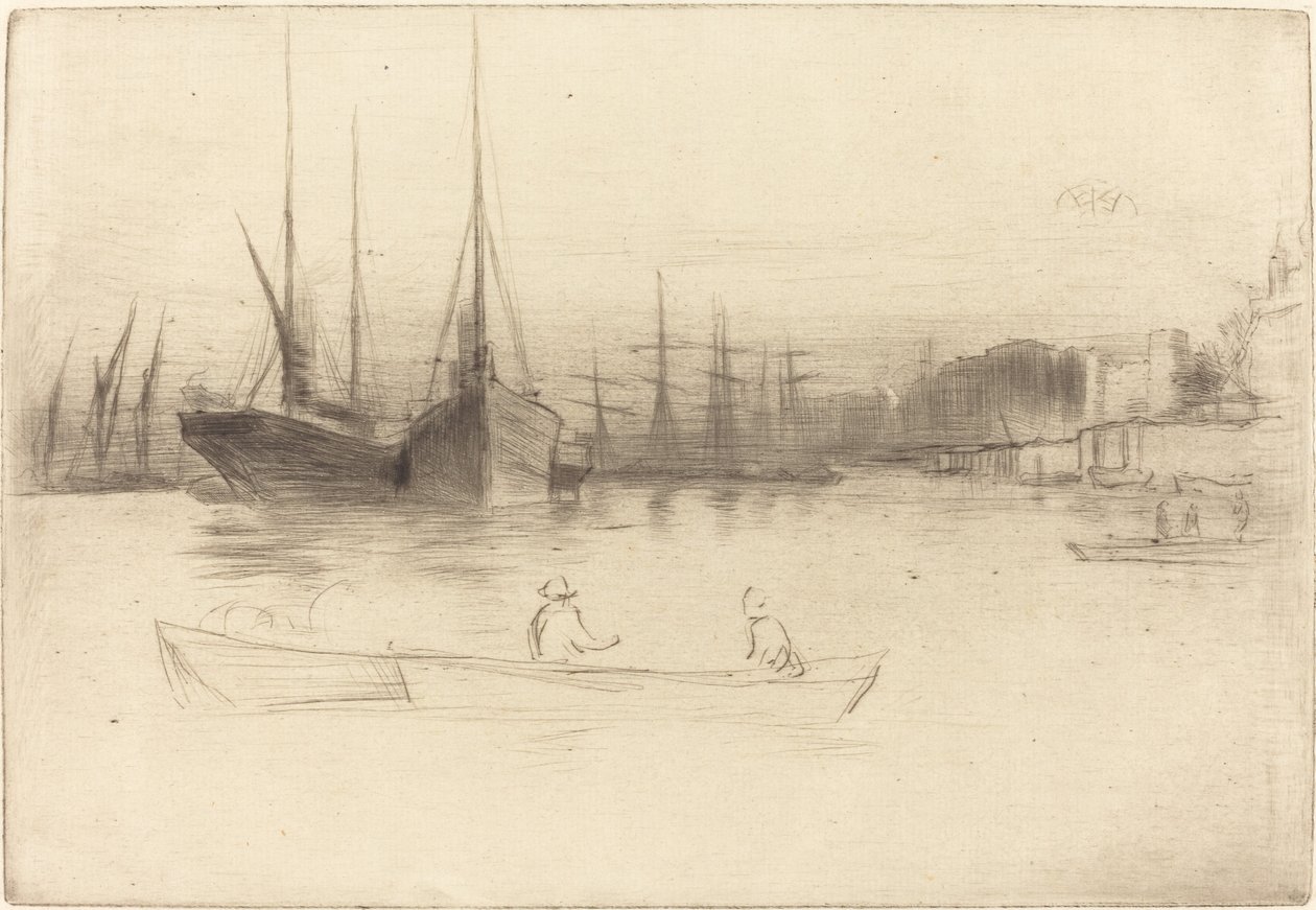 Kuleden Vapurlar by James Abbott McNeill Whistler