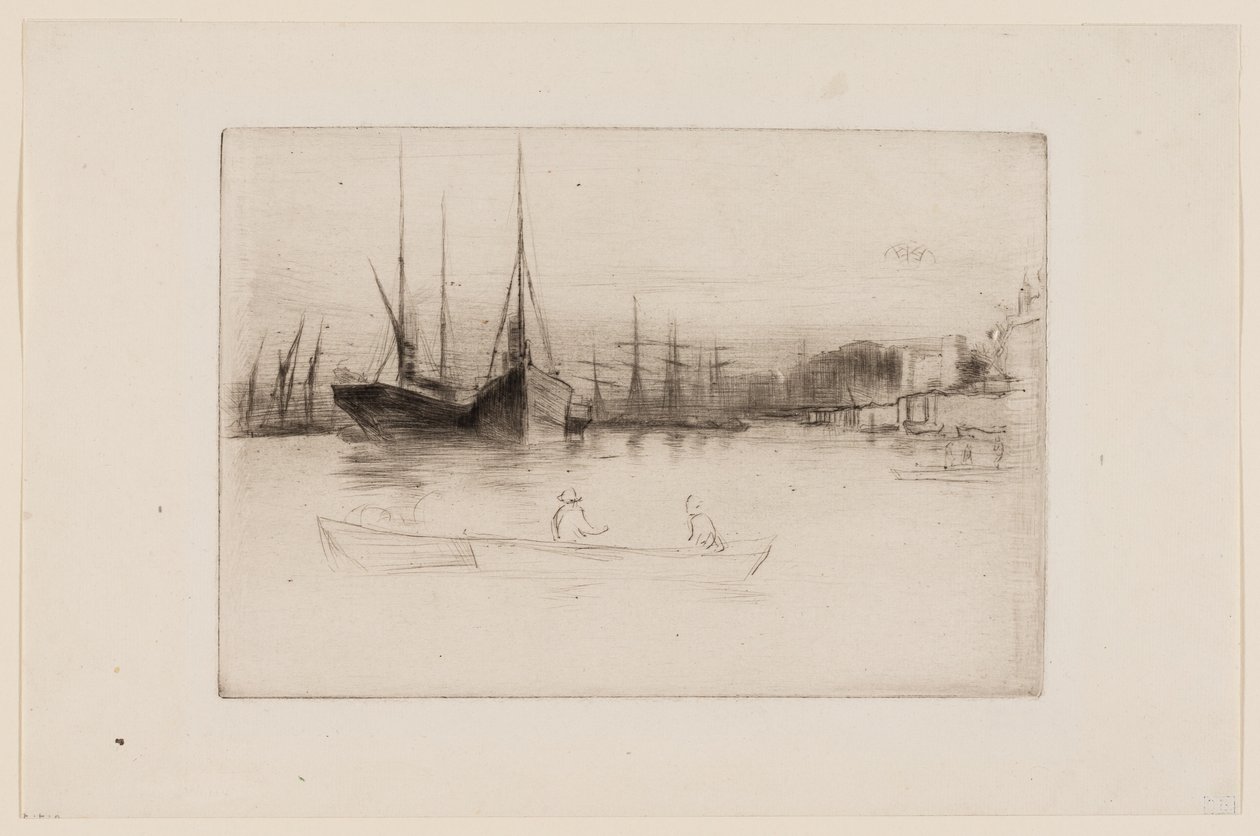 Kuleden Vapurlar by James Abbott McNeill Whistler