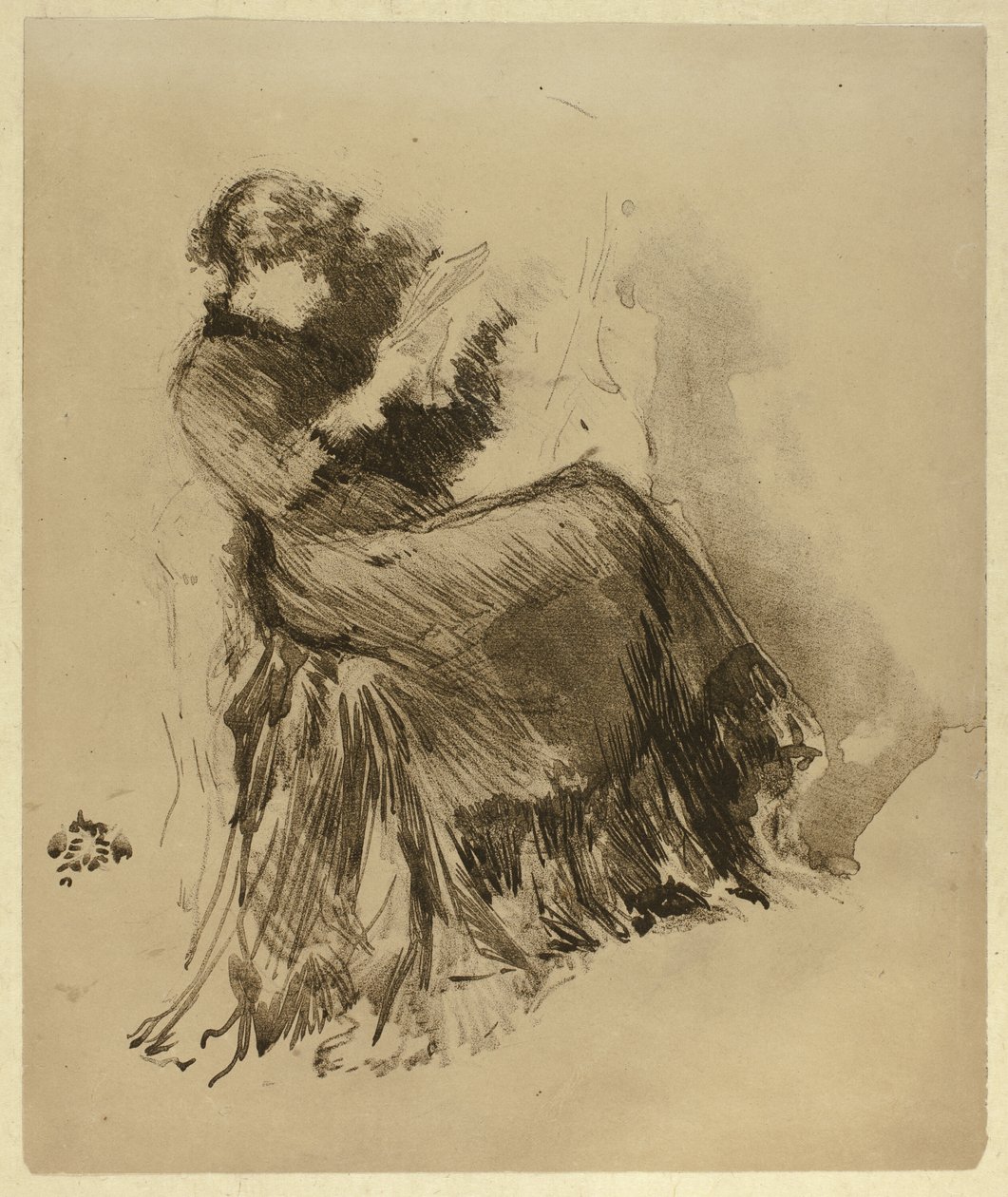 Ders çalışma by James Abbott McNeill Whistler