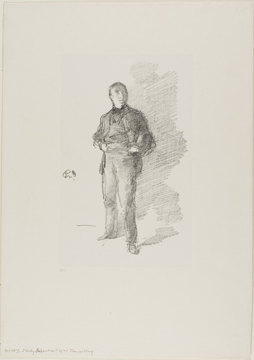 Çalışma No. 1: Bay Thomas Yolu by James Abbott McNeill Whistler