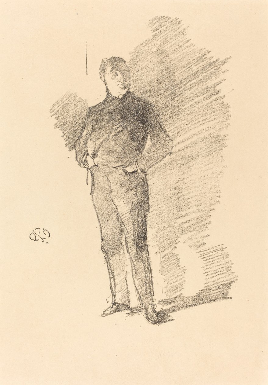 Çalışma No. 2: Bay Thomas Yolu by James Abbott McNeill Whistler