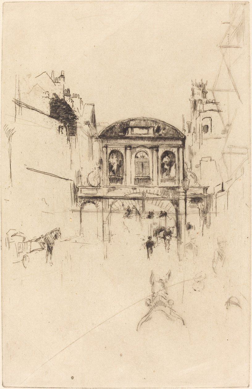 tapınak barı by James Abbott McNeill Whistler