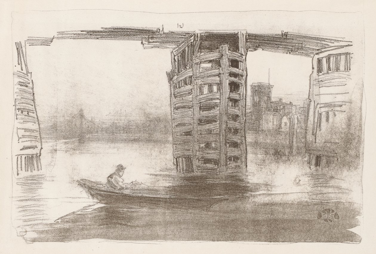Geniş Köprü by James Abbott McNeill Whistler