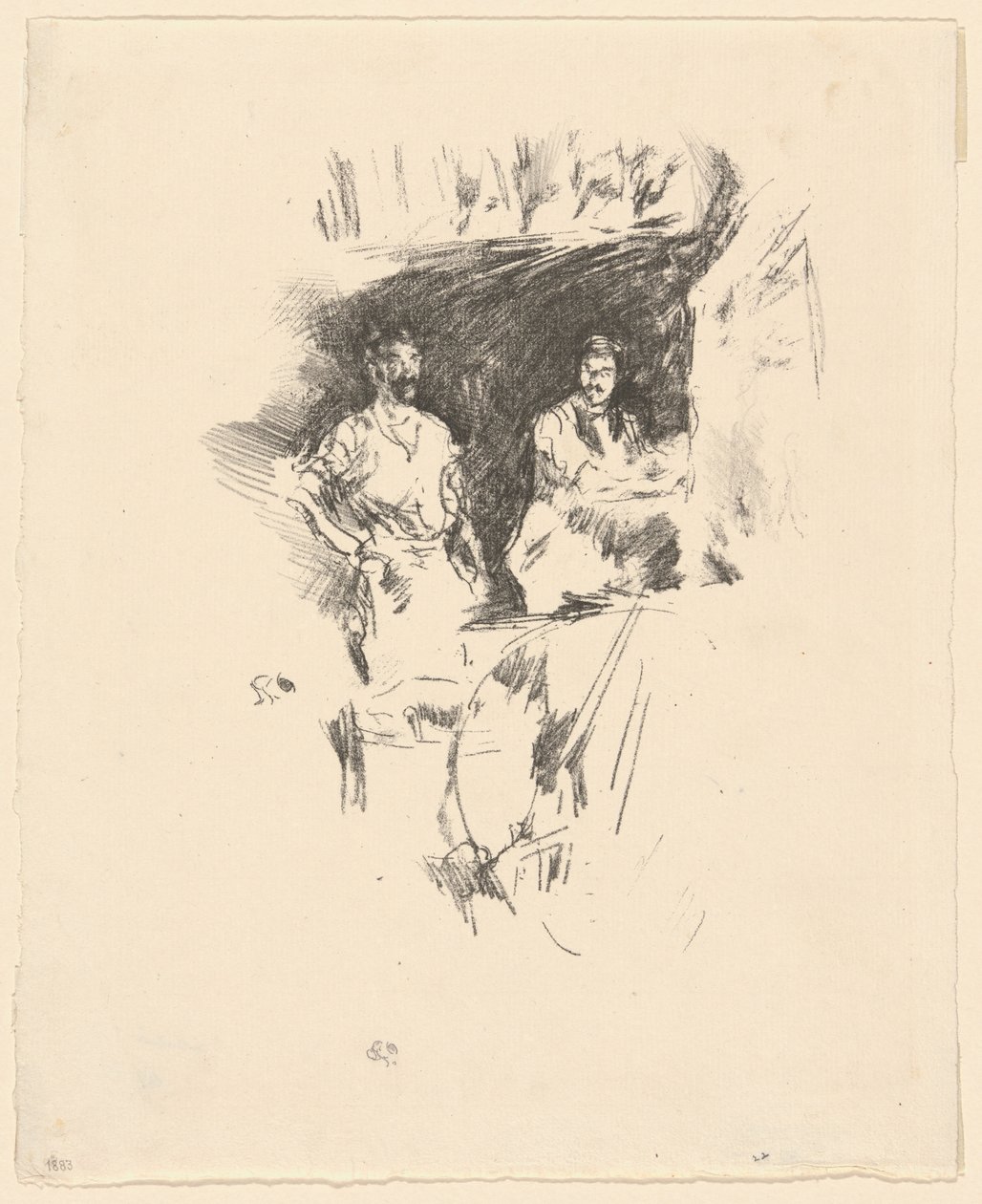 Erkek kardeşler by James Abbott McNeill Whistler