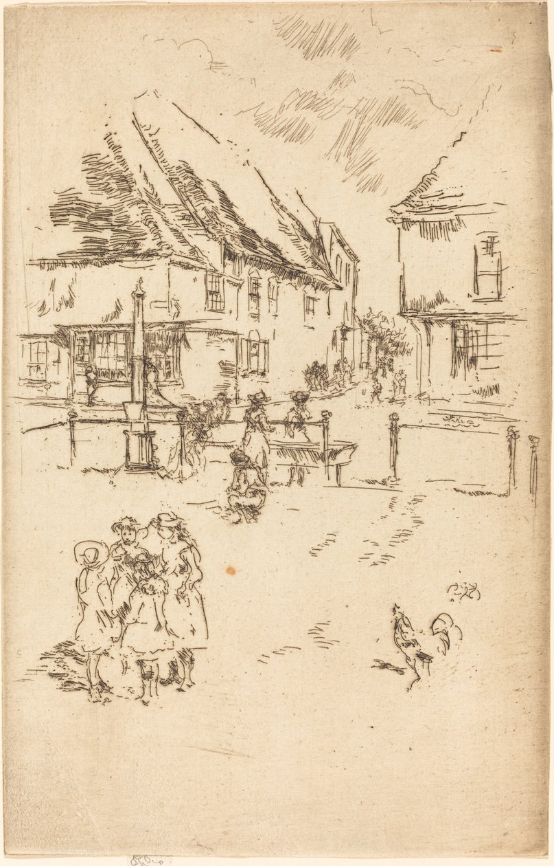 Horoz ve Pompa by James Abbott McNeill Whistler