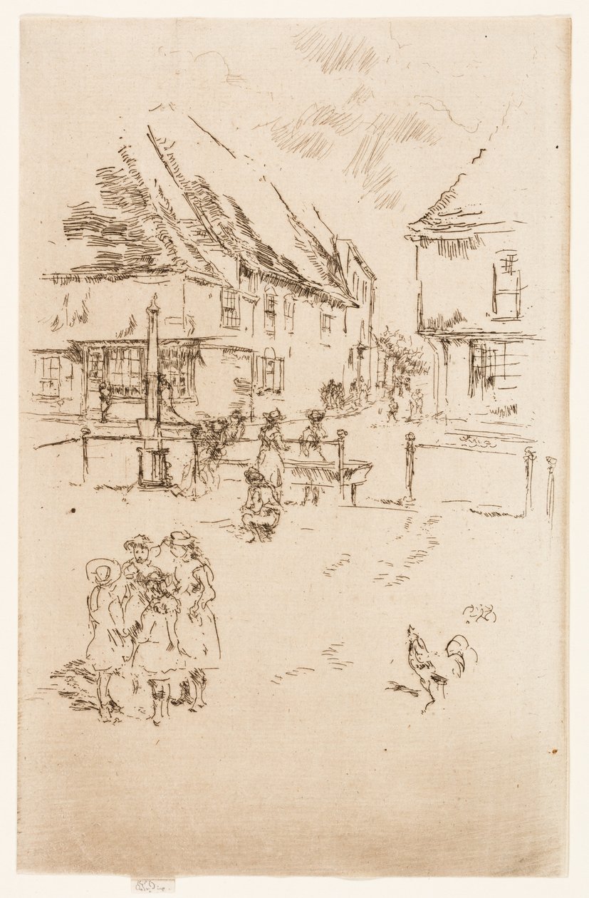 Horoz ve Pompa by James Abbott McNeill Whistler