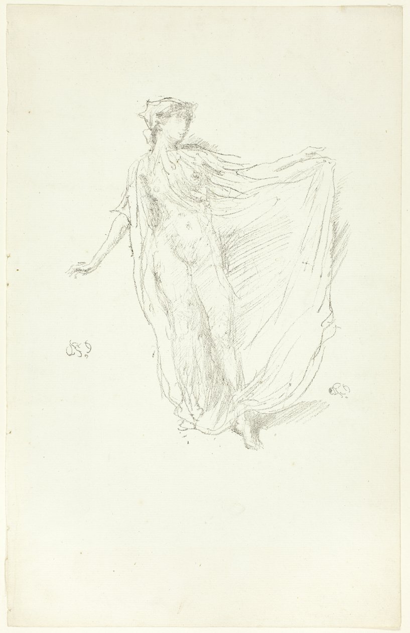 dans eden kız by James Abbott McNeill Whistler