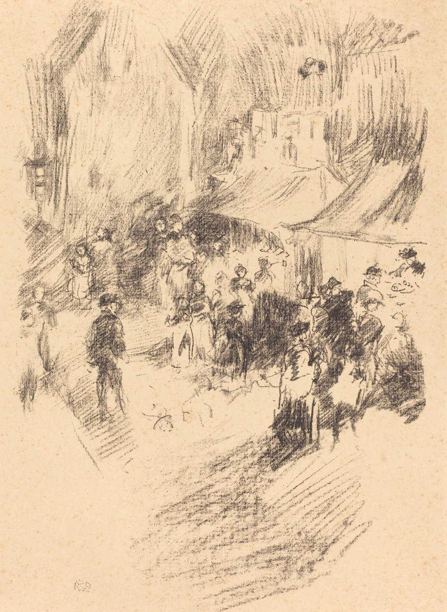 Adil by James Abbott McNeill Whistler