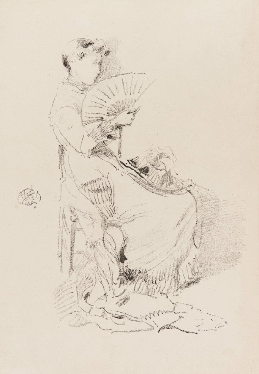 Fan by James Abbott McNeill Whistler