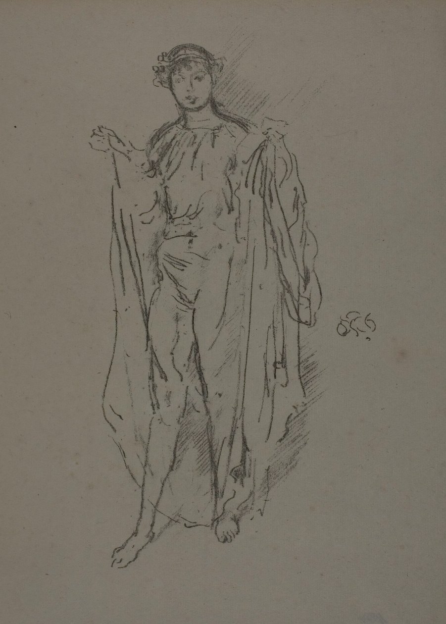 kız by James Abbott McNeill Whistler