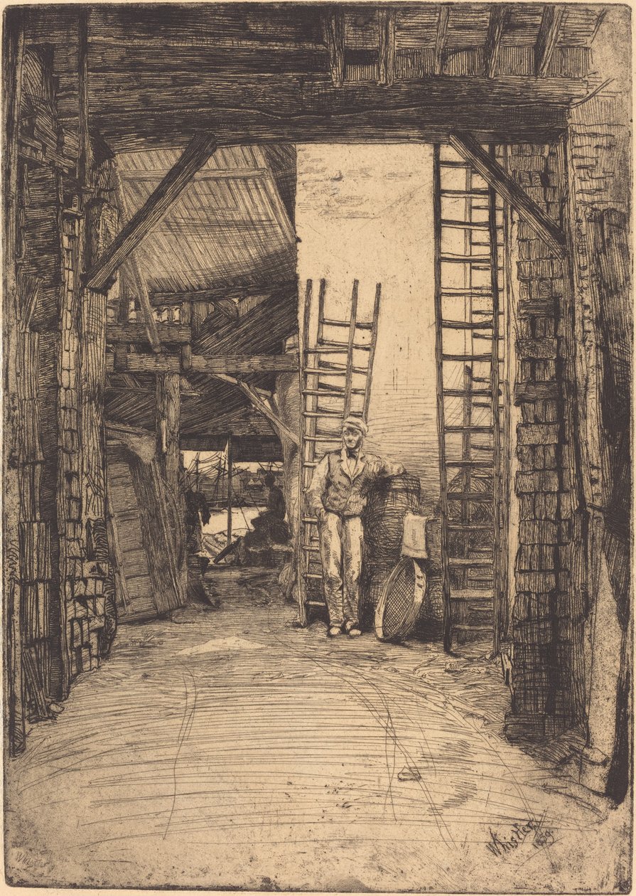 Kireç Yakıcı by James Abbott McNeill Whistler