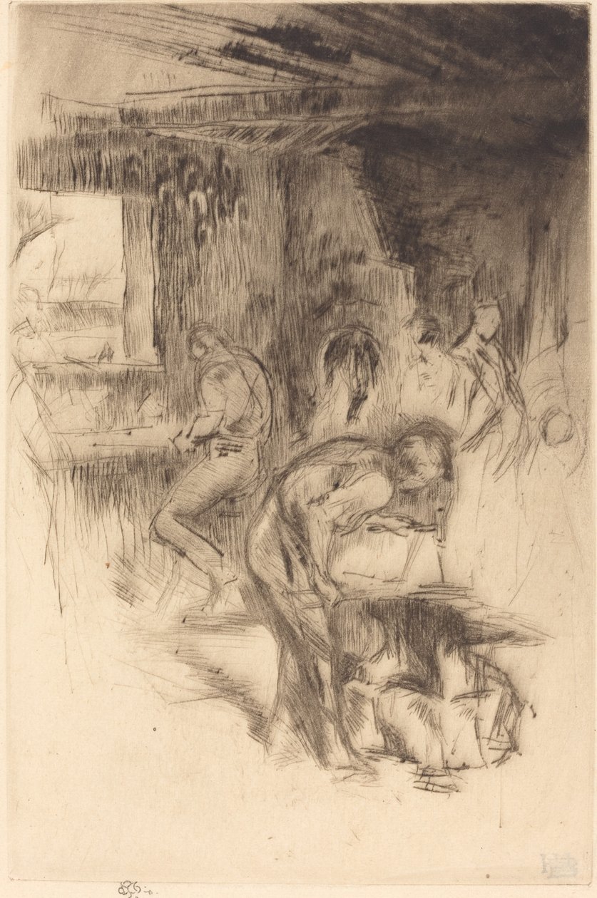 Küçük Demirhane by James Abbott McNeill Whistler