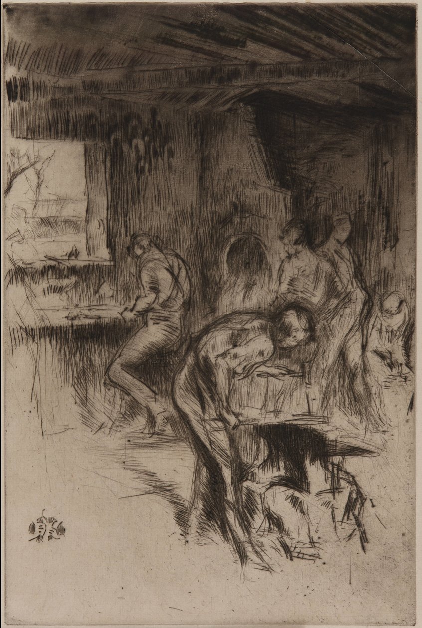 Küçük Demirhane, Liverpool by James Abbott McNeill Whistler