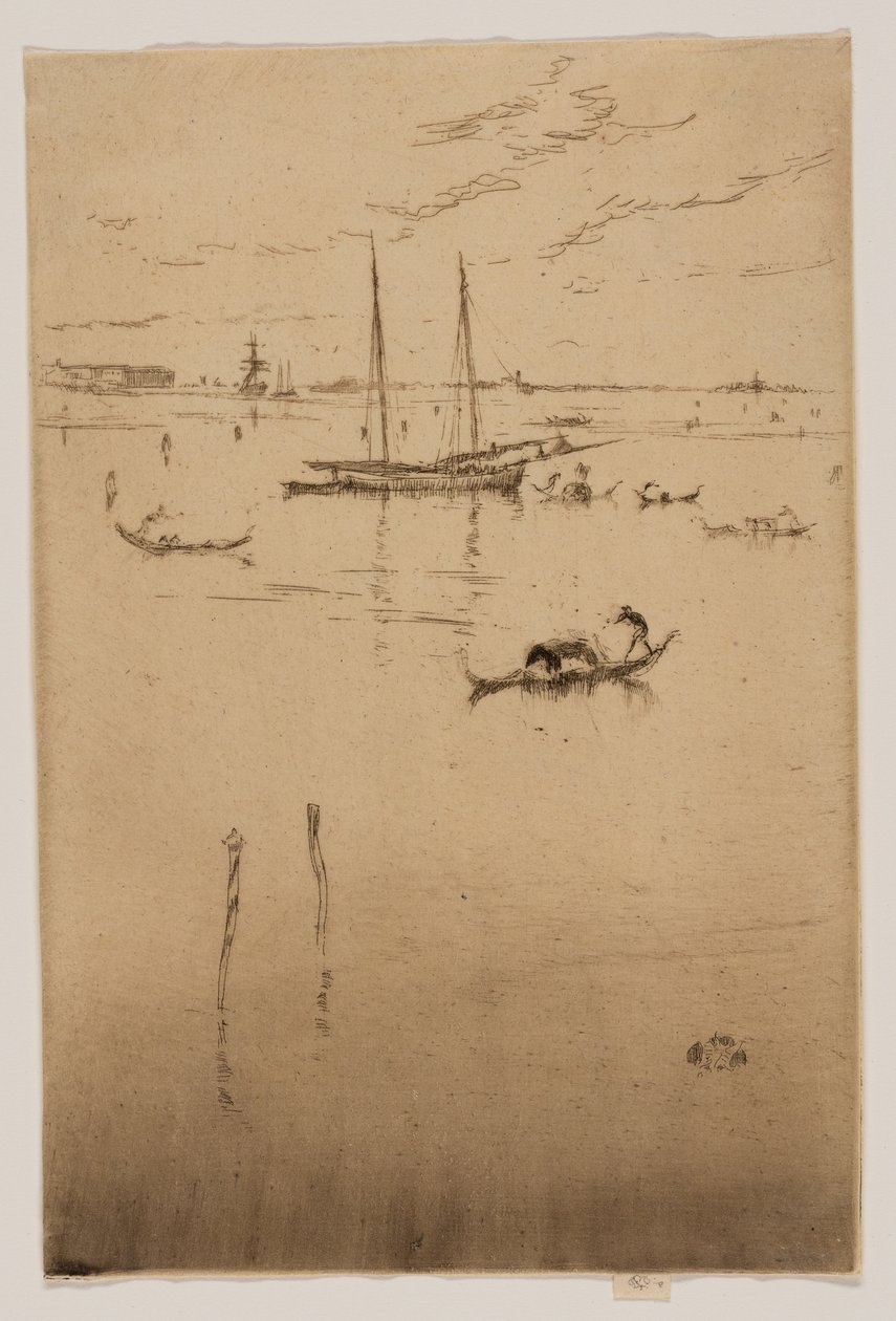 Küçük Lagün by James Abbott McNeill Whistler