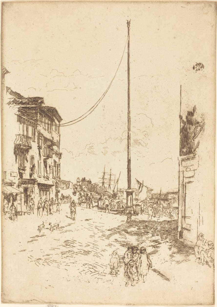 Küçük Direk by James Abbott McNeill Whistler