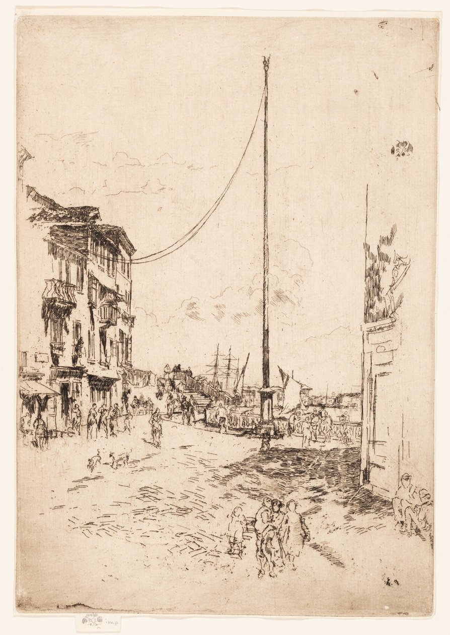 Küçük Direk by James Abbott McNeill Whistler