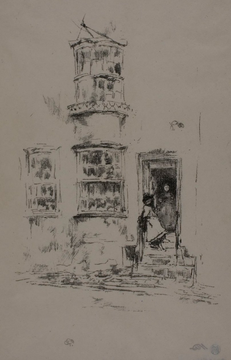Küçük Adımlar, Lyme Regis by James Abbott McNeill Whistler