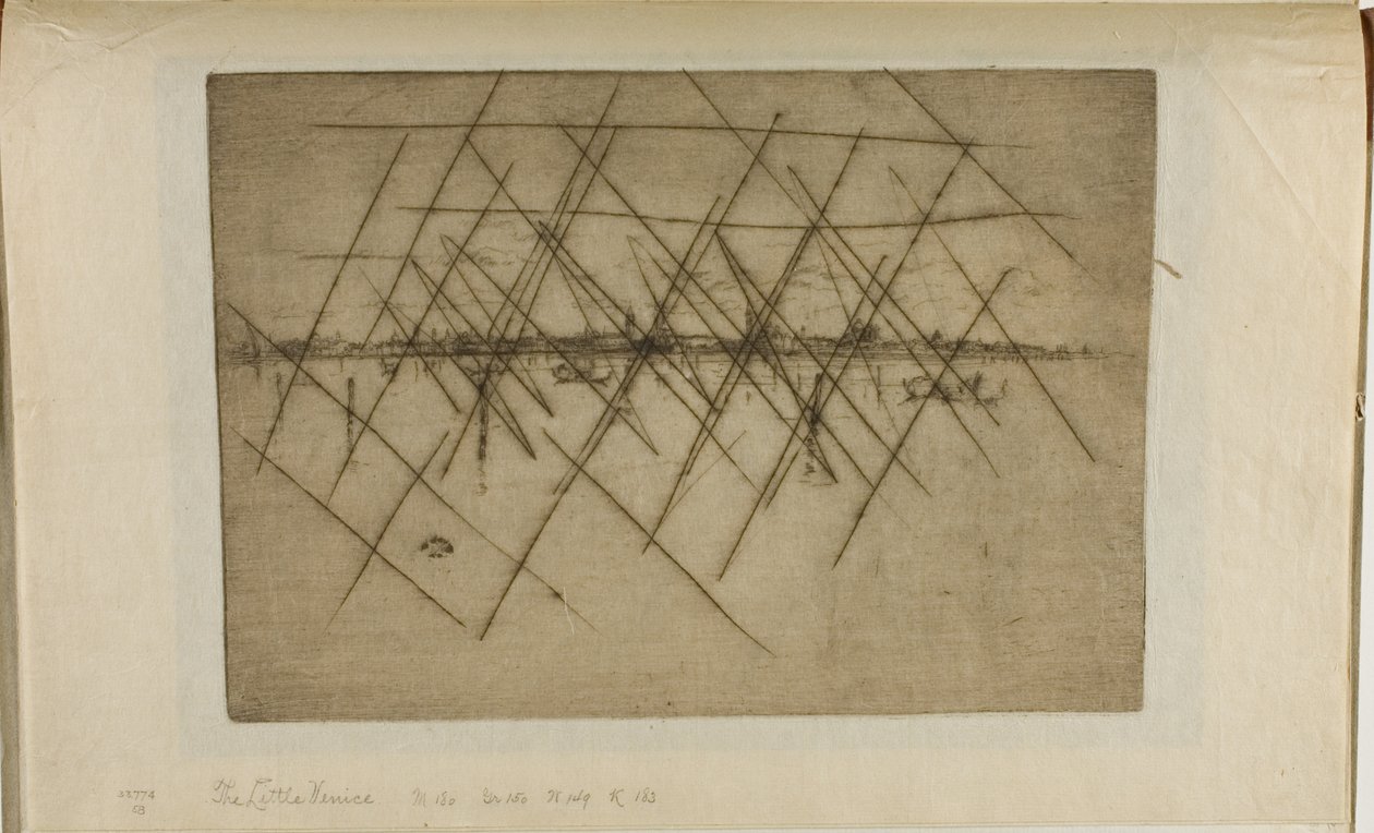 Küçük Venedik by James Abbott McNeill Whistler