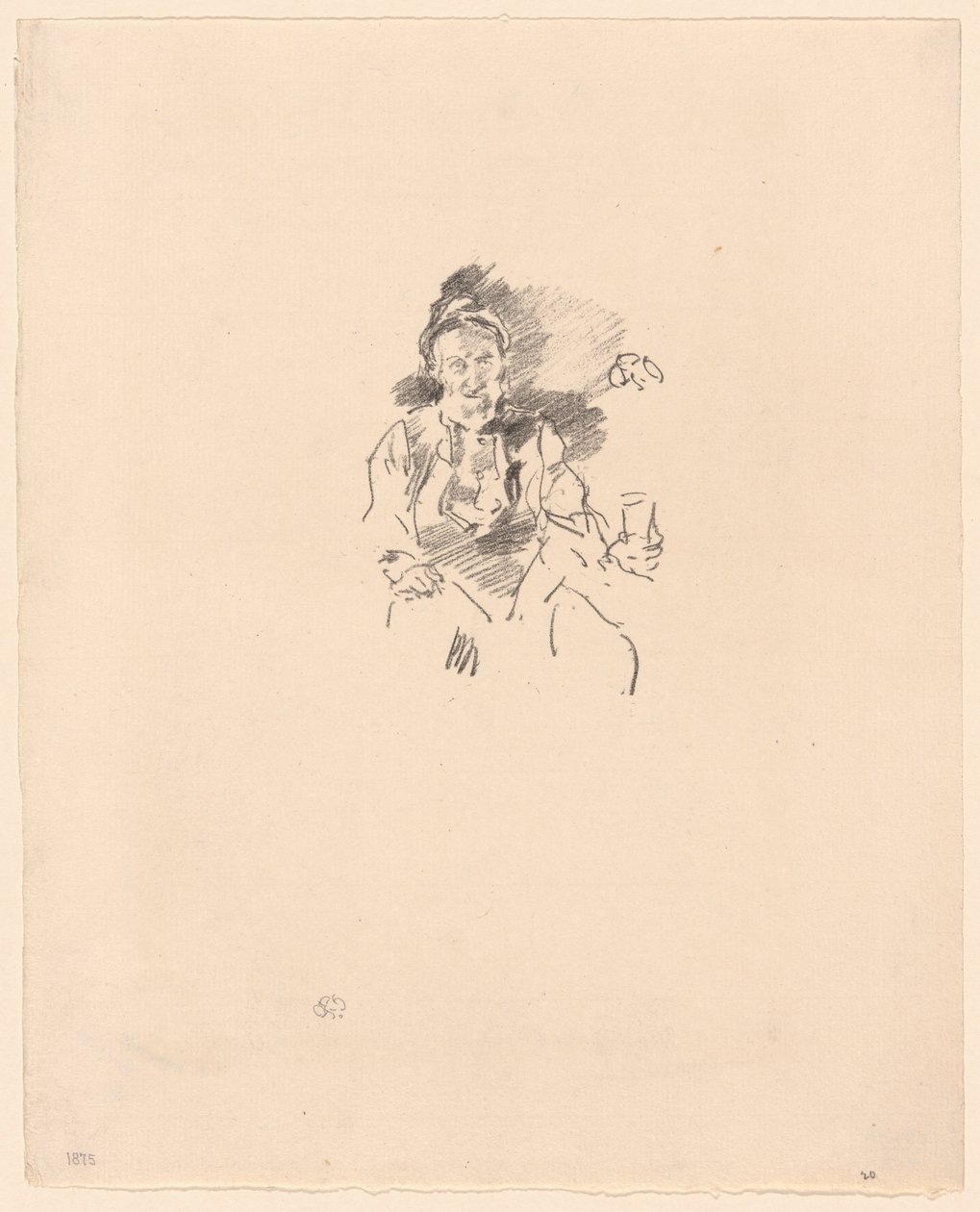 Usta Smith by James Abbott McNeill Whistler