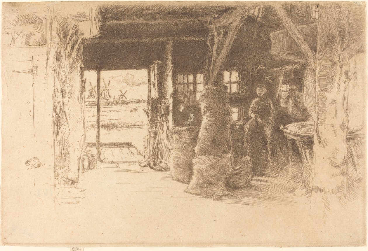 Değirmen by James Abbott McNeill Whistler