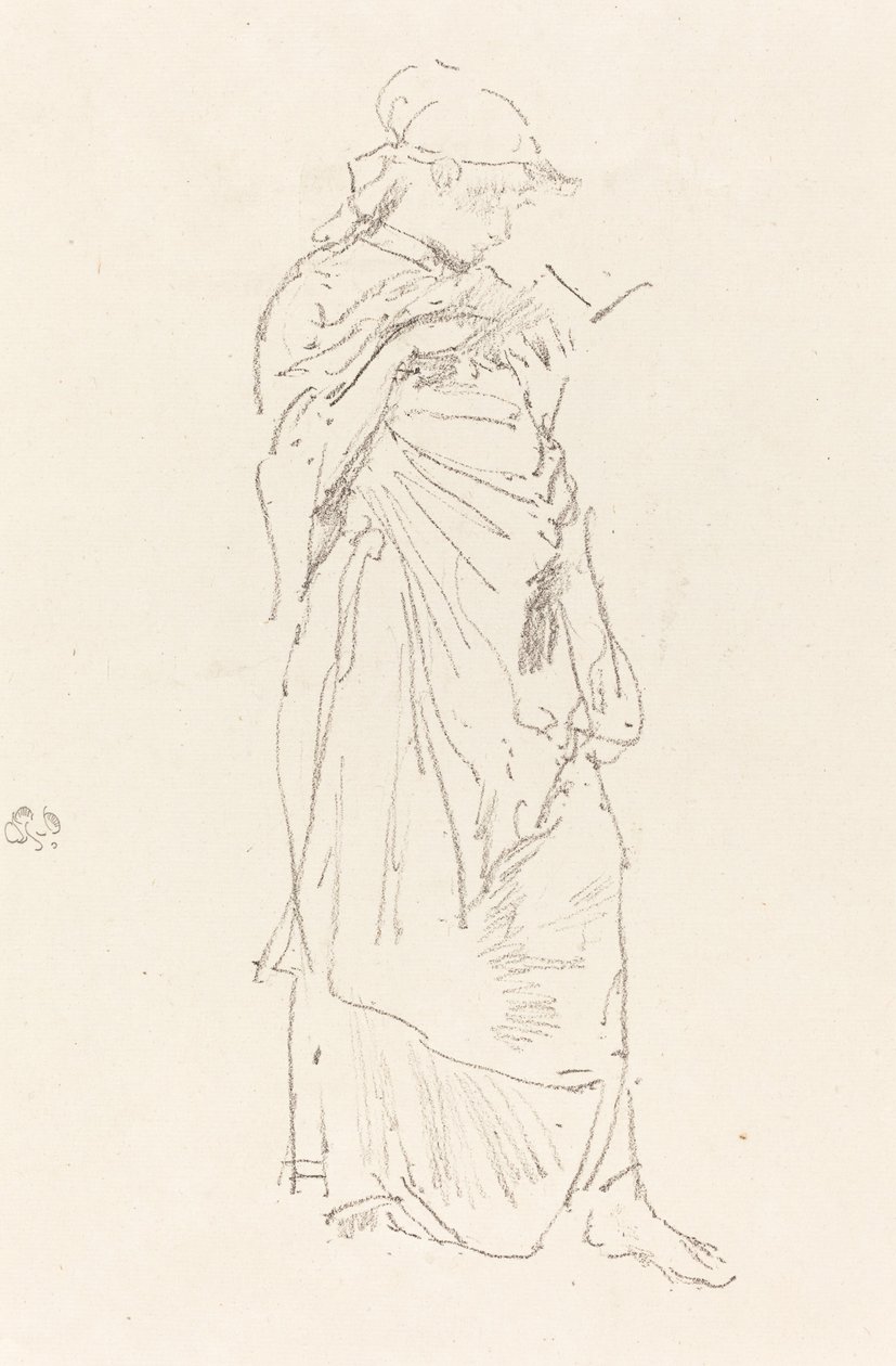 Roman: Okuyan Kız by James Abbott McNeill Whistler