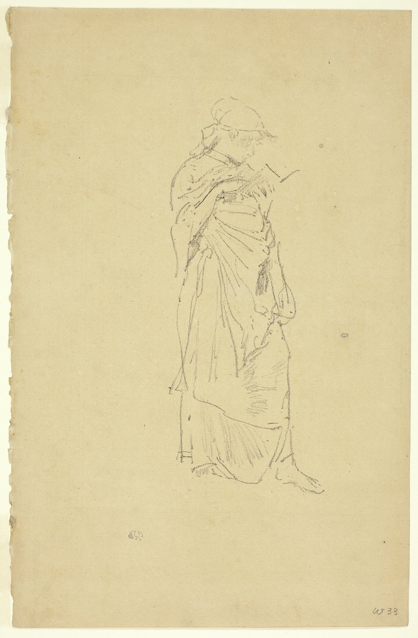 Roman: Okuyan Kız by James Abbott McNeill Whistler