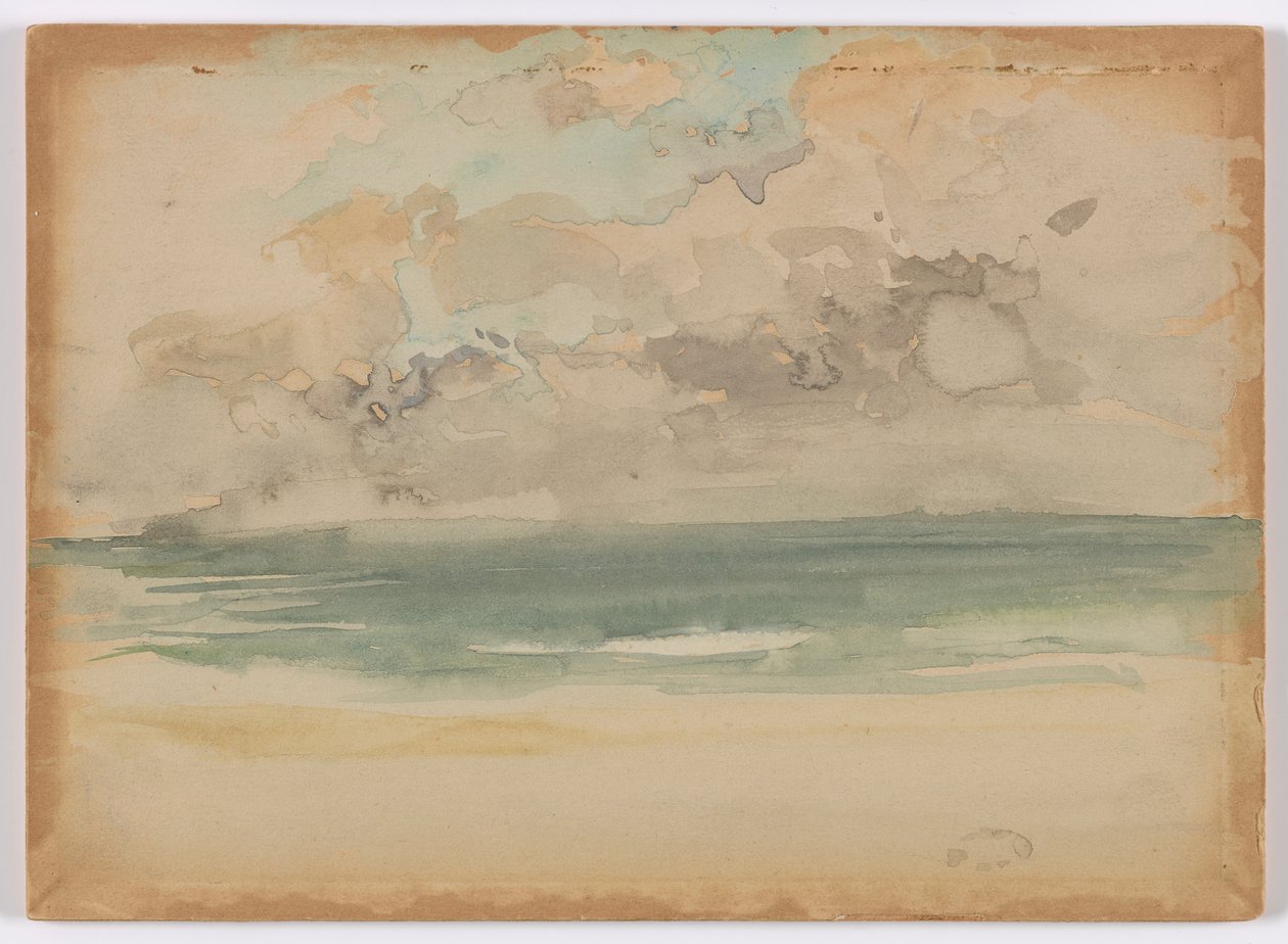 okyanus dalgası by James Abbott McNeill Whistler