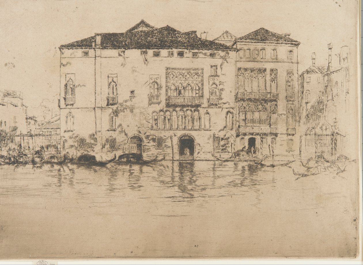 Saraylar by James Abbott McNeill Whistler