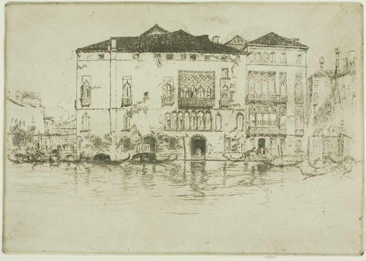 Saraylar by James Abbott McNeill Whistler