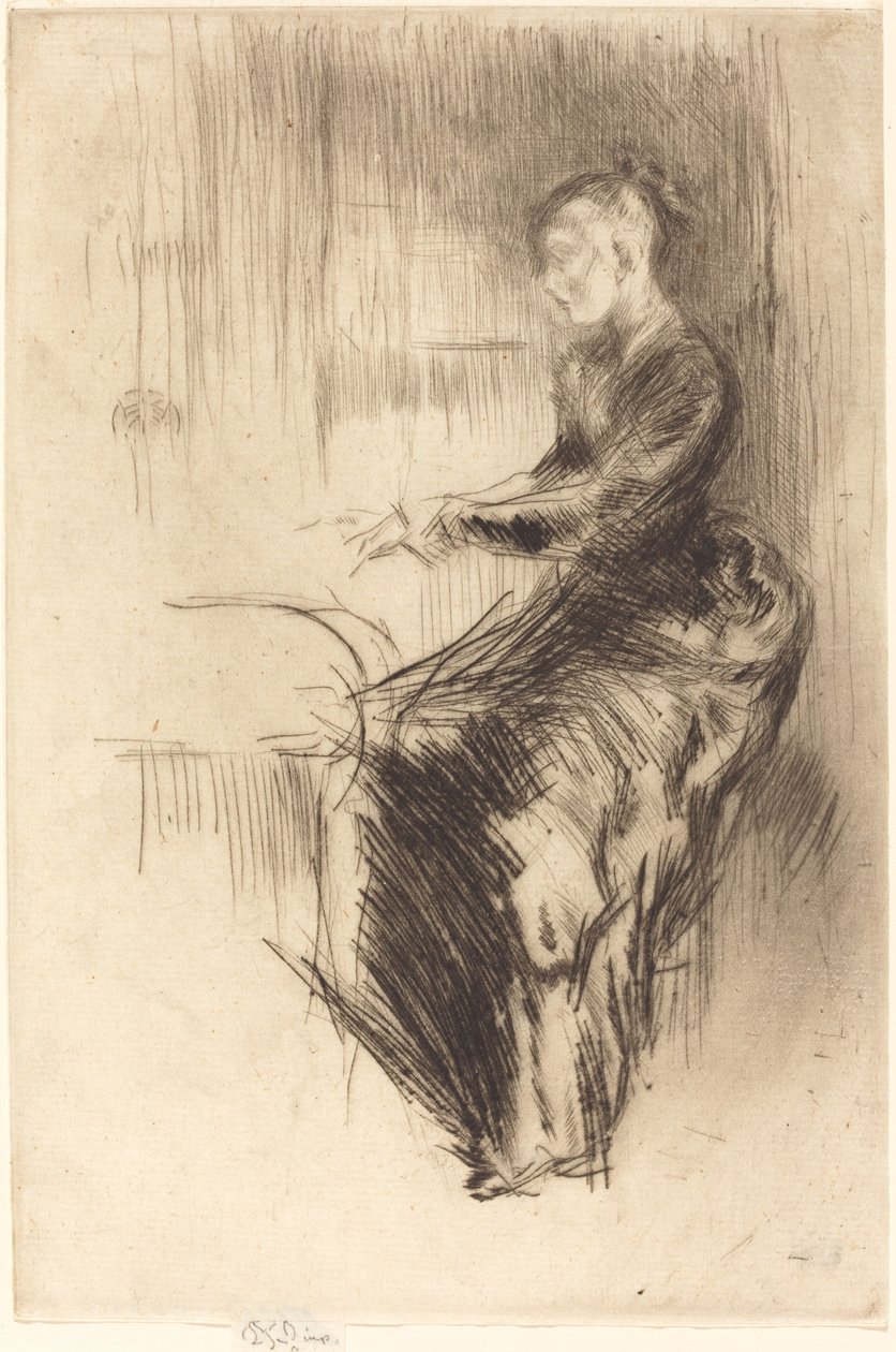 Piyano by James Abbott McNeill Whistler