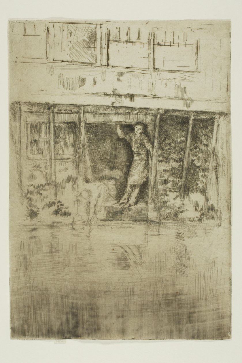 Pierrot by James Abbott McNeill Whistler