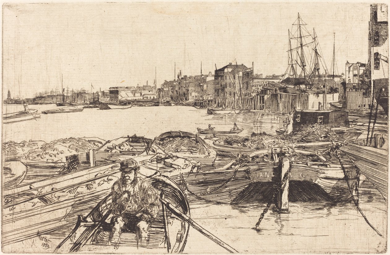Havuz by James Abbott McNeill Whistler