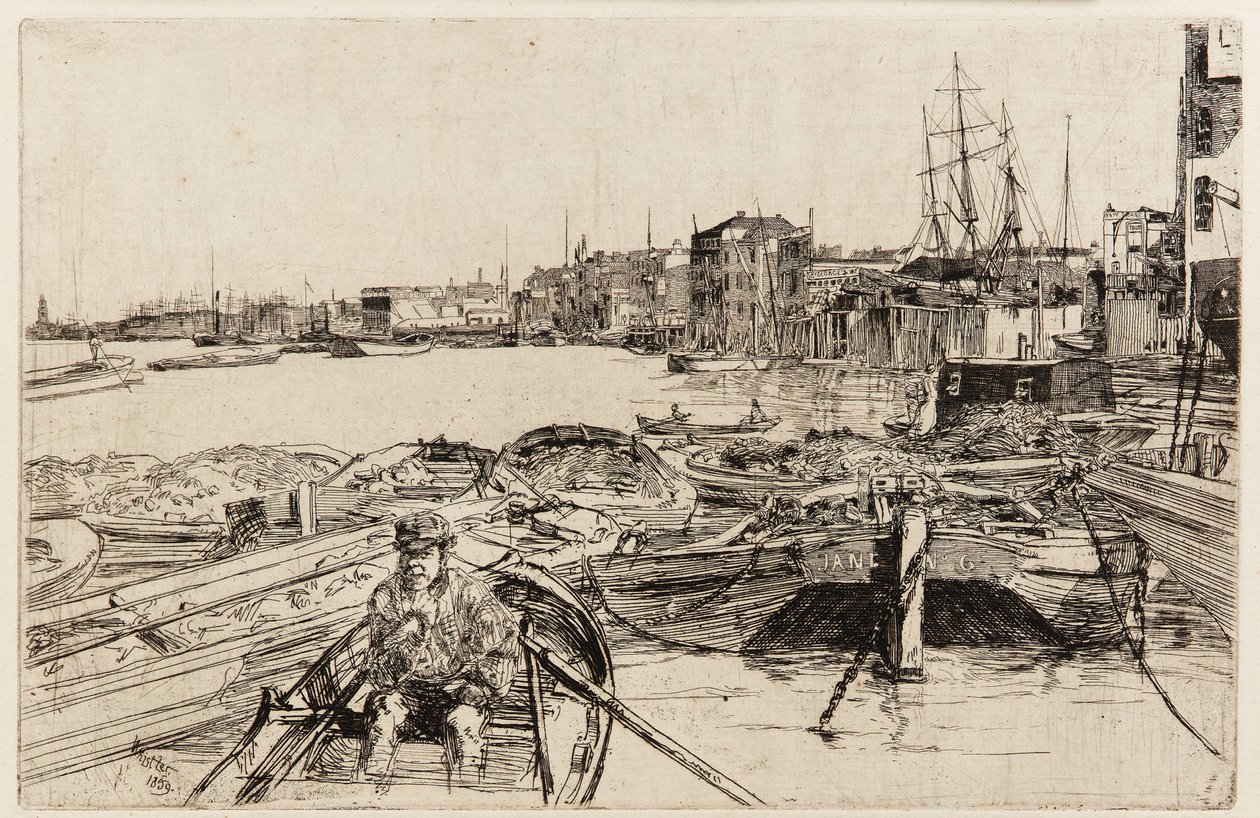 Havuz by James Abbott McNeill Whistler