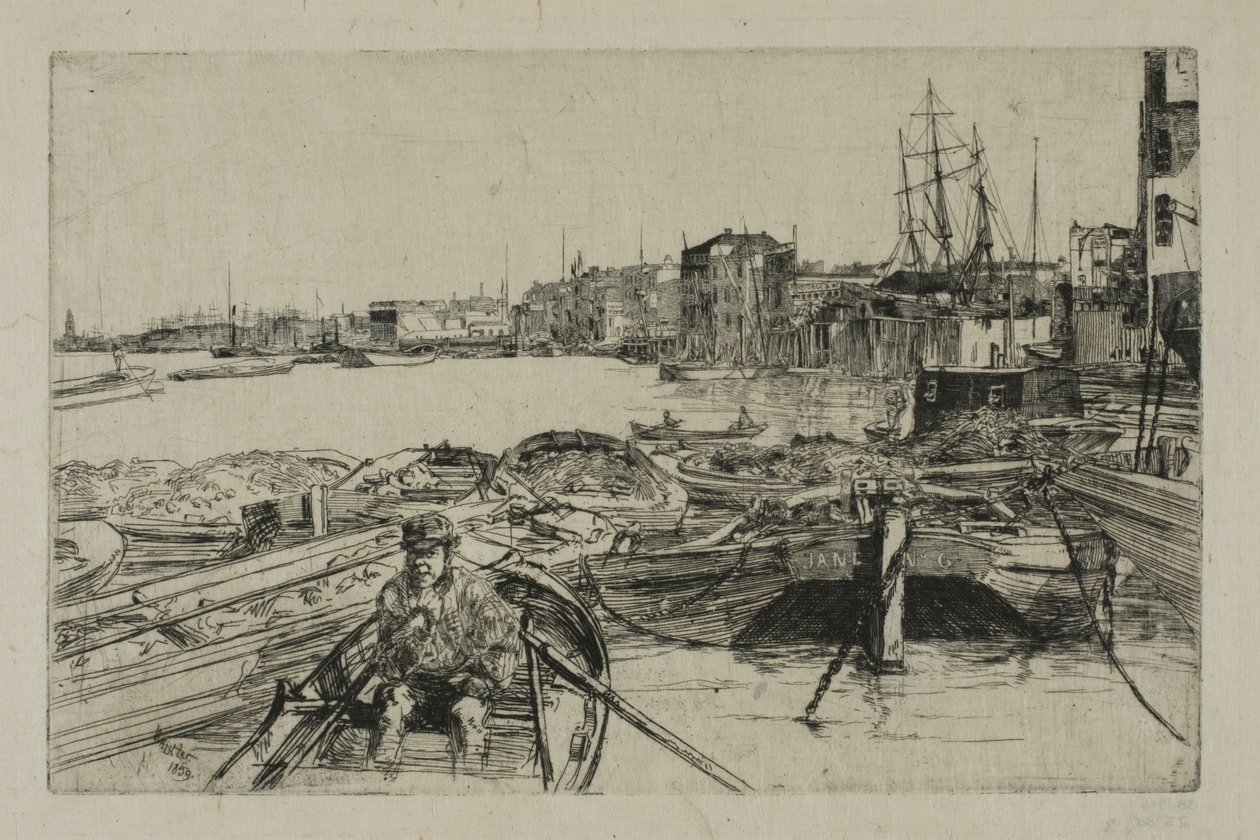 Havuz by James Abbott McNeill Whistler