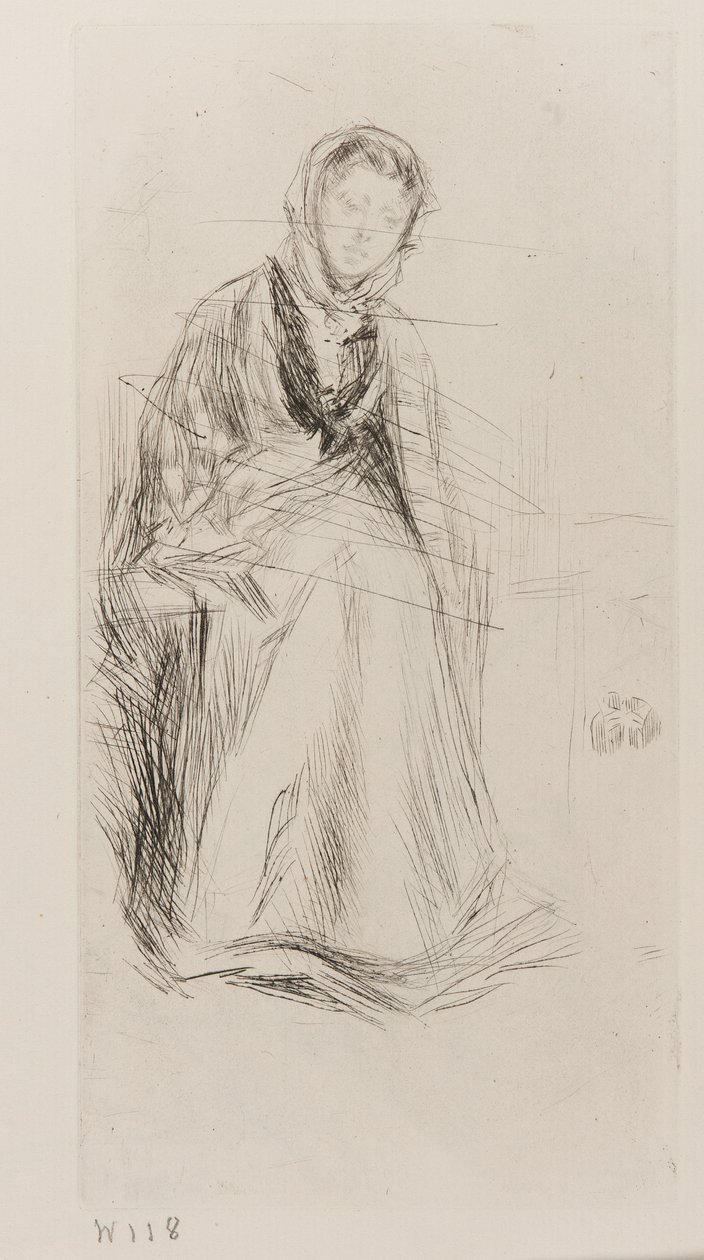 İskoç Dul by James Abbott McNeill Whistler