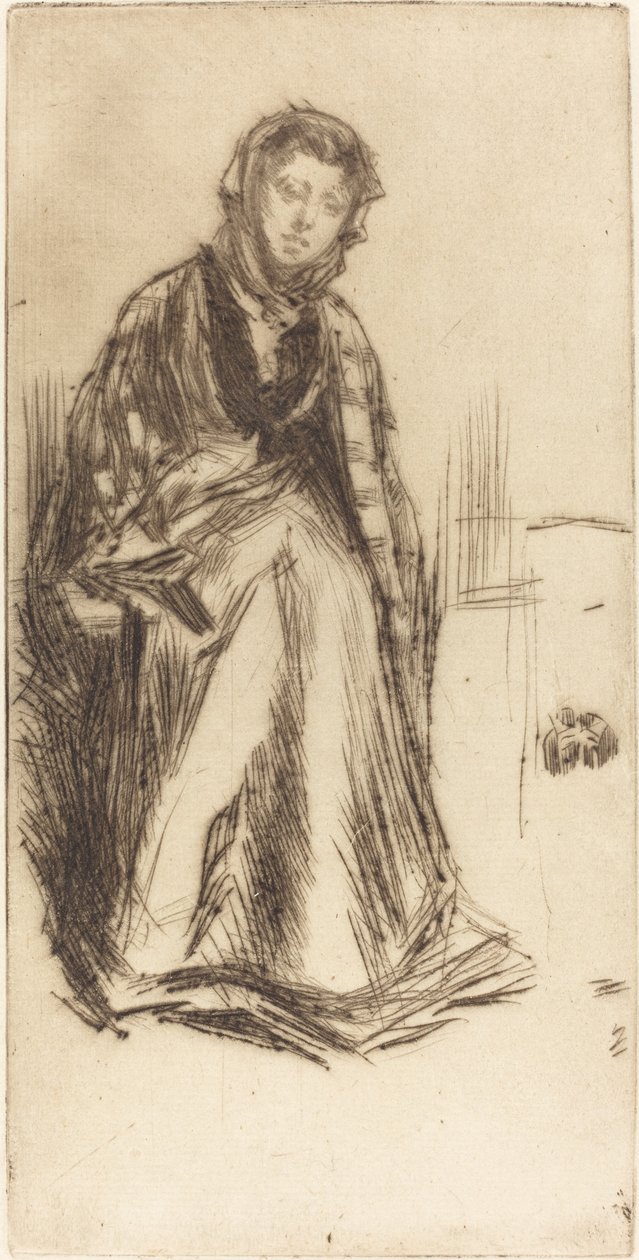 İskoç Dul by James Abbott McNeill Whistler