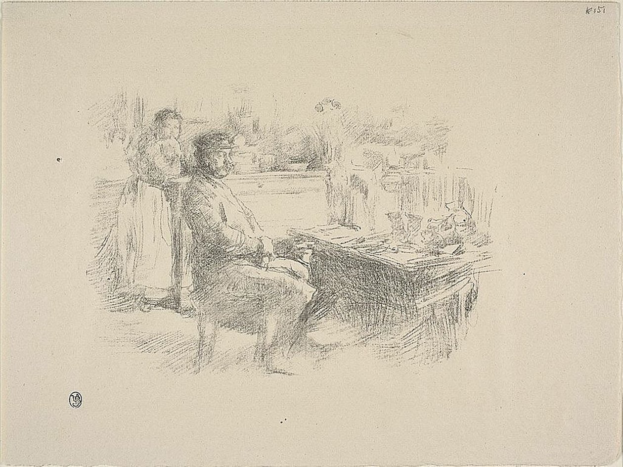 kunduracı by James Abbott McNeill Whistler
