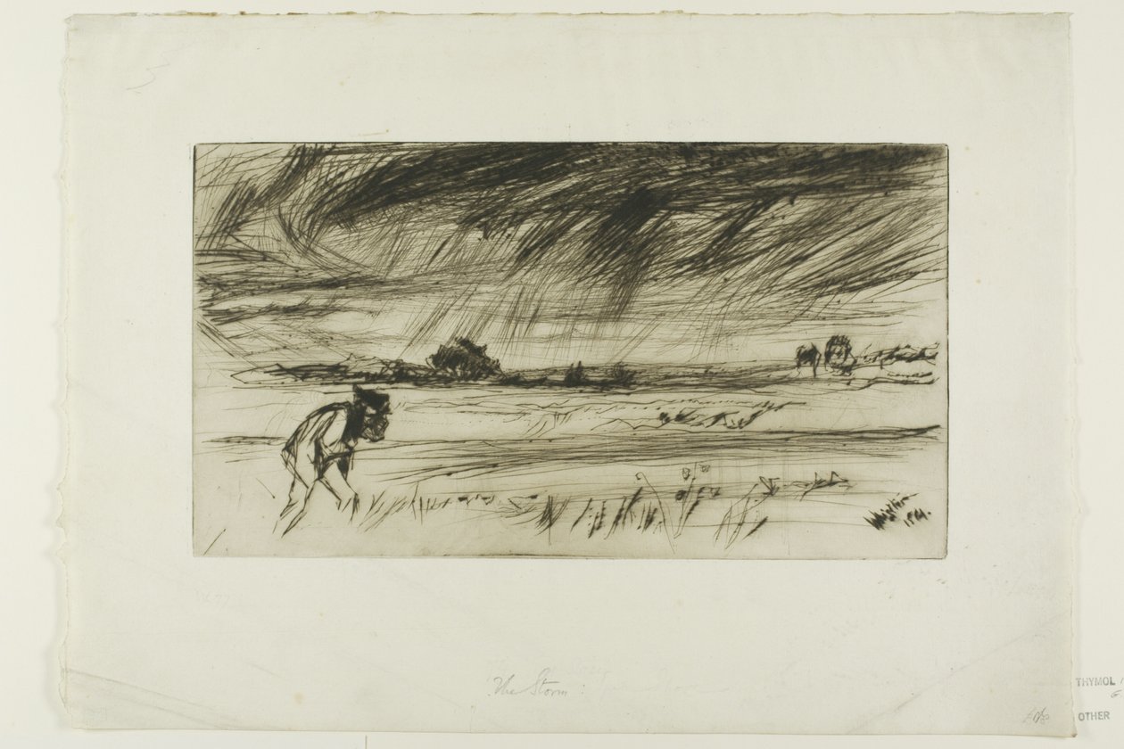 Fırtına by James Abbott McNeill Whistler