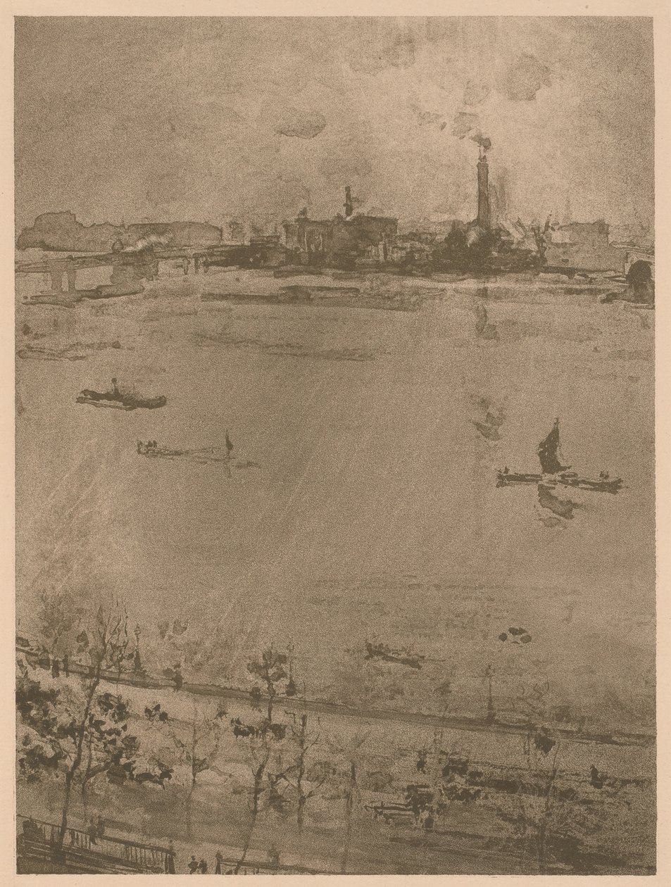 Thames by James Abbott McNeill Whistler