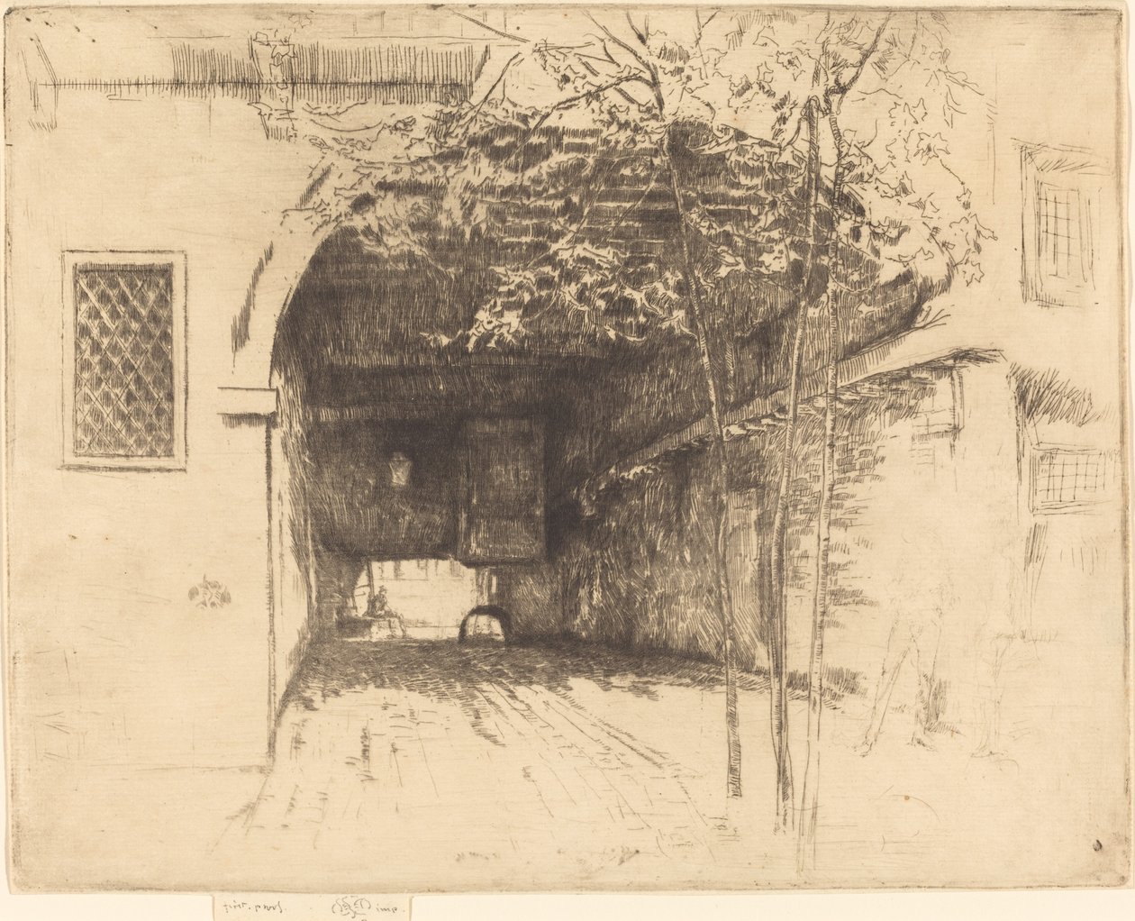 Feribot, No.I by James Abbott McNeill Whistler