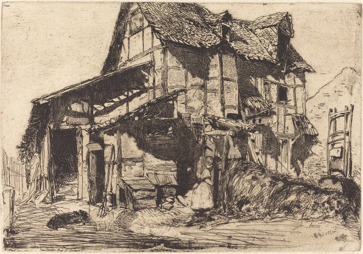 Güvensiz Apartman by James Abbott McNeill Whistler