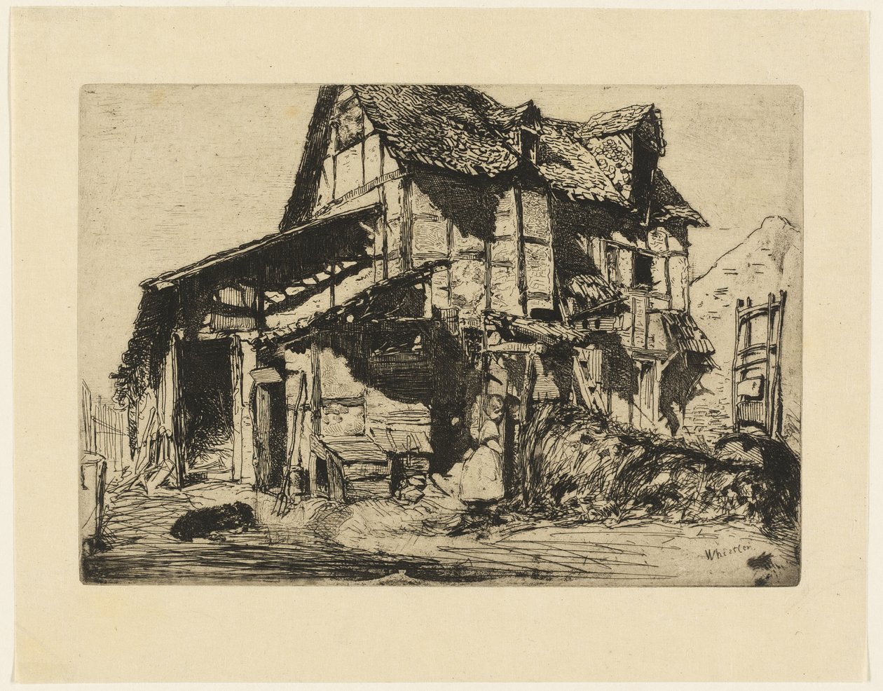 Güvensiz Apartman by James Abbott McNeill Whistler
