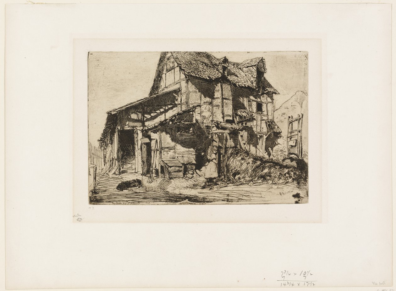 Güvensiz Apartman by James Abbott McNeill Whistler