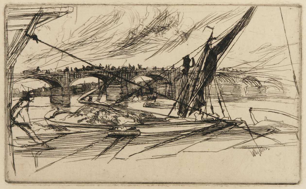 Opel Köprüsü by James Abbott McNeill Whistler