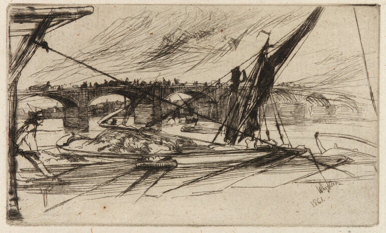 Opel Köprüsü by James Abbott McNeill Whistler