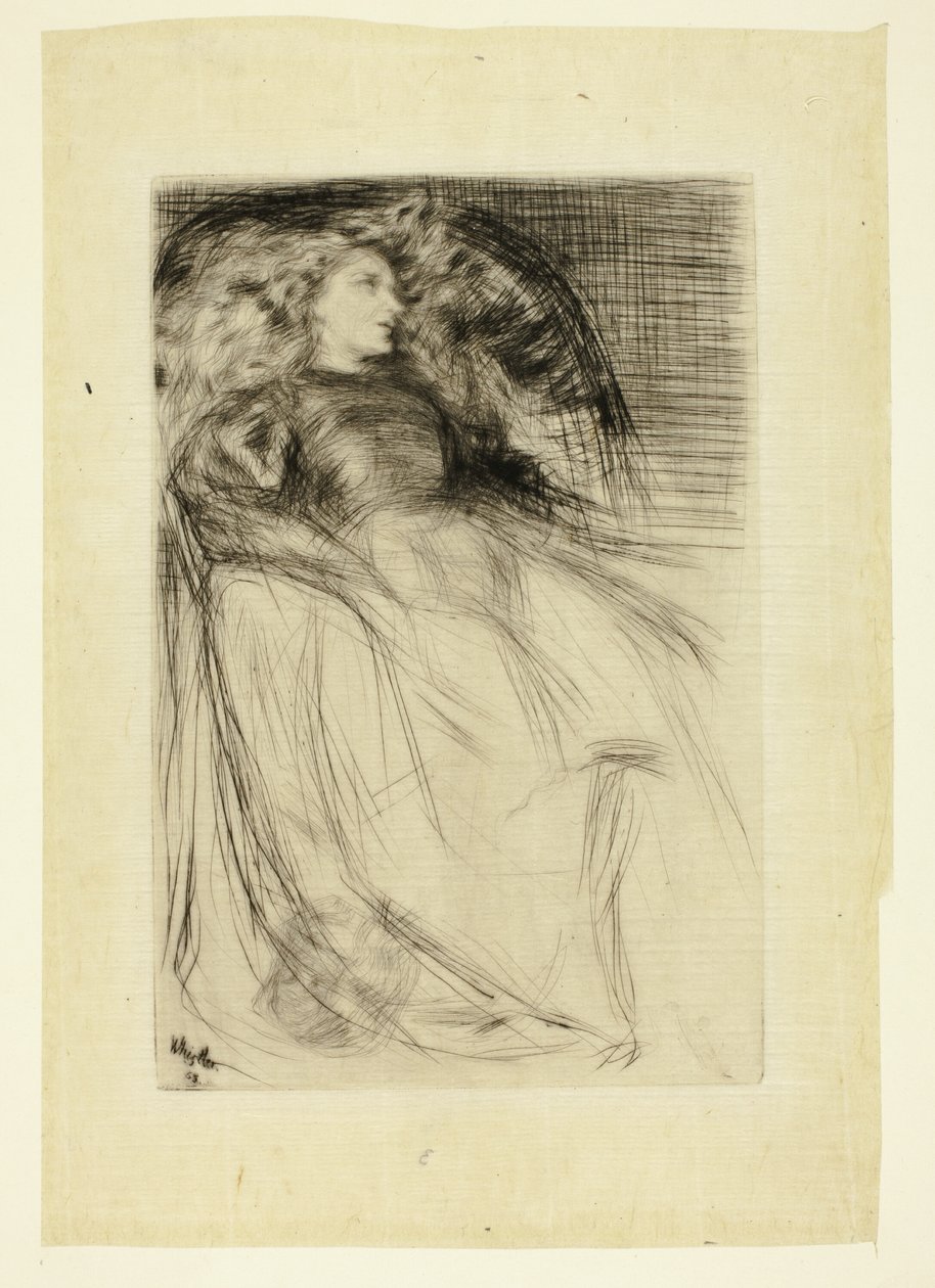 Yorgun by James Abbott McNeill Whistler