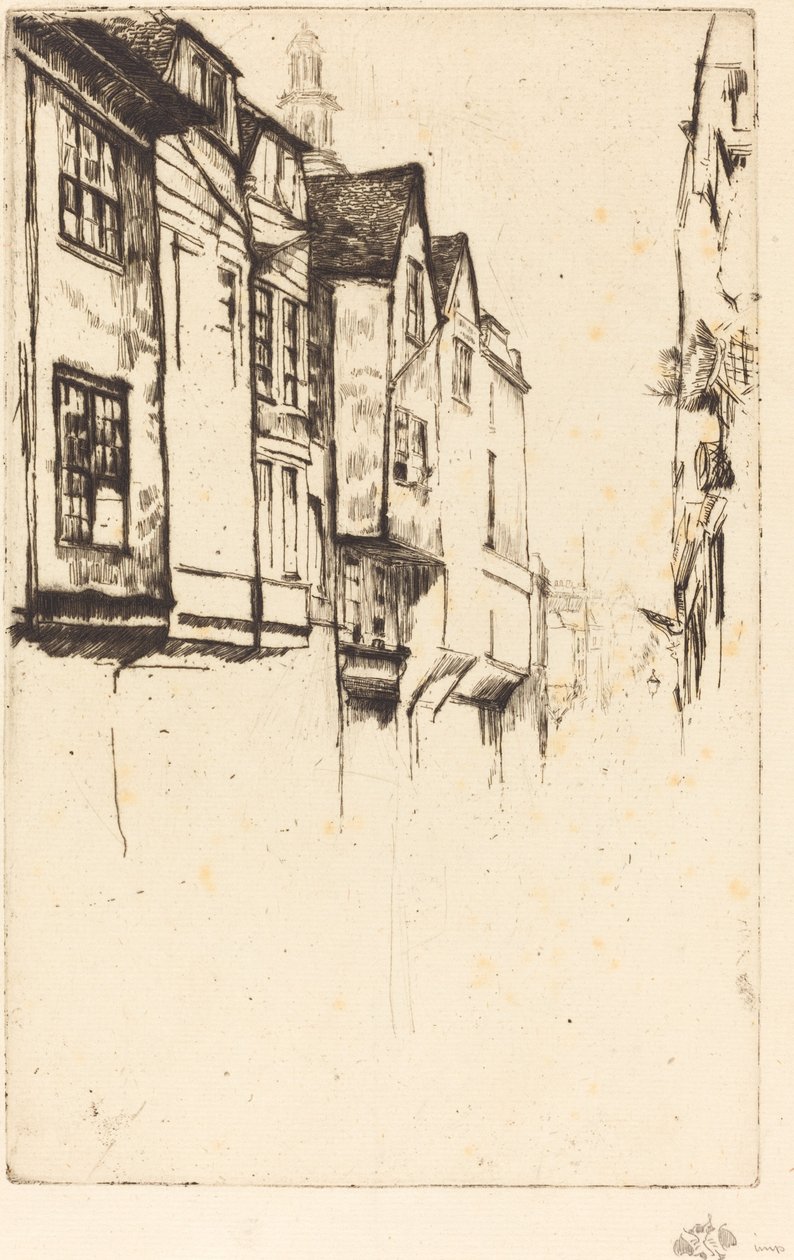 Büyük Sokak by James Abbott McNeill Whistler