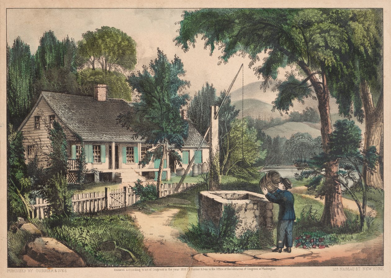 Eski Meşe Kova by James Merritt Ives